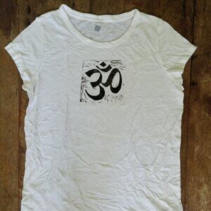 OM Symbol Hand Printed